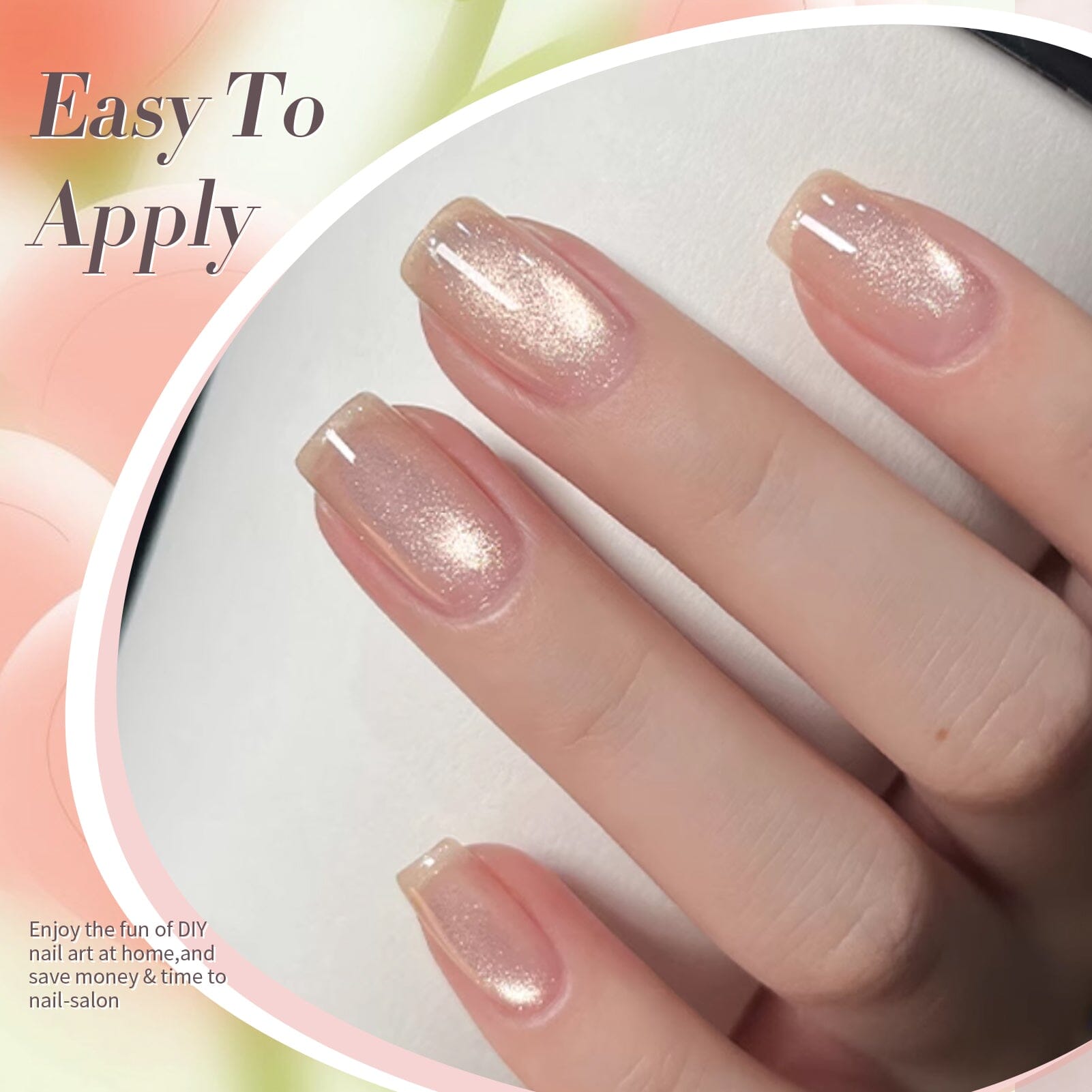 6 Colors Light Flow Colored Cat Magnetic Gel Polish Set M02 7ml Gel Nail Polish BORN PRETTY 