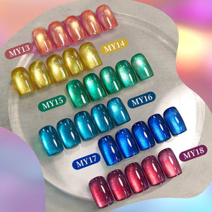 6 Colors Fantasy Island Cat Magnetic Gel Polish Set 7ml Gel Nail Polish BORN PRETTY 