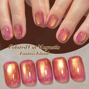 6 Colors Fantasy Island Cat Magnetic Gel Polish Set 7ml Gel Nail Polish BORN PRETTY 