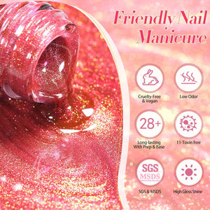 MY13 Fantasy Island Colored Cat Magnetic Gel Polish 10ml Gel Nail Polish BORN PRETTY 