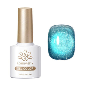 Colored Cat Magnetic Gel Fantasy Island 10ml Gel Nail Polish BORN PRETTY MY16 
