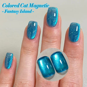 MY16 Fantasy Island Colored Cat Magnetic Gel Polish 10ml Gel Nail Polish BORN PRETTY 