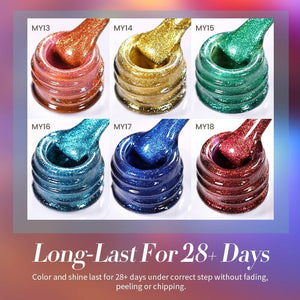 Colored Cat Magnetic Gel MY17 Fantasy Island 10ml Gel Nail Polish BORN PRETTY 