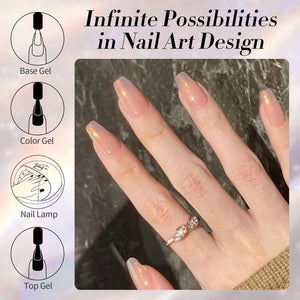 BORN PRETTY Aurora Gel Aurora Borealis JG01 15ml Gel Nail Polish BORN PRETTY 