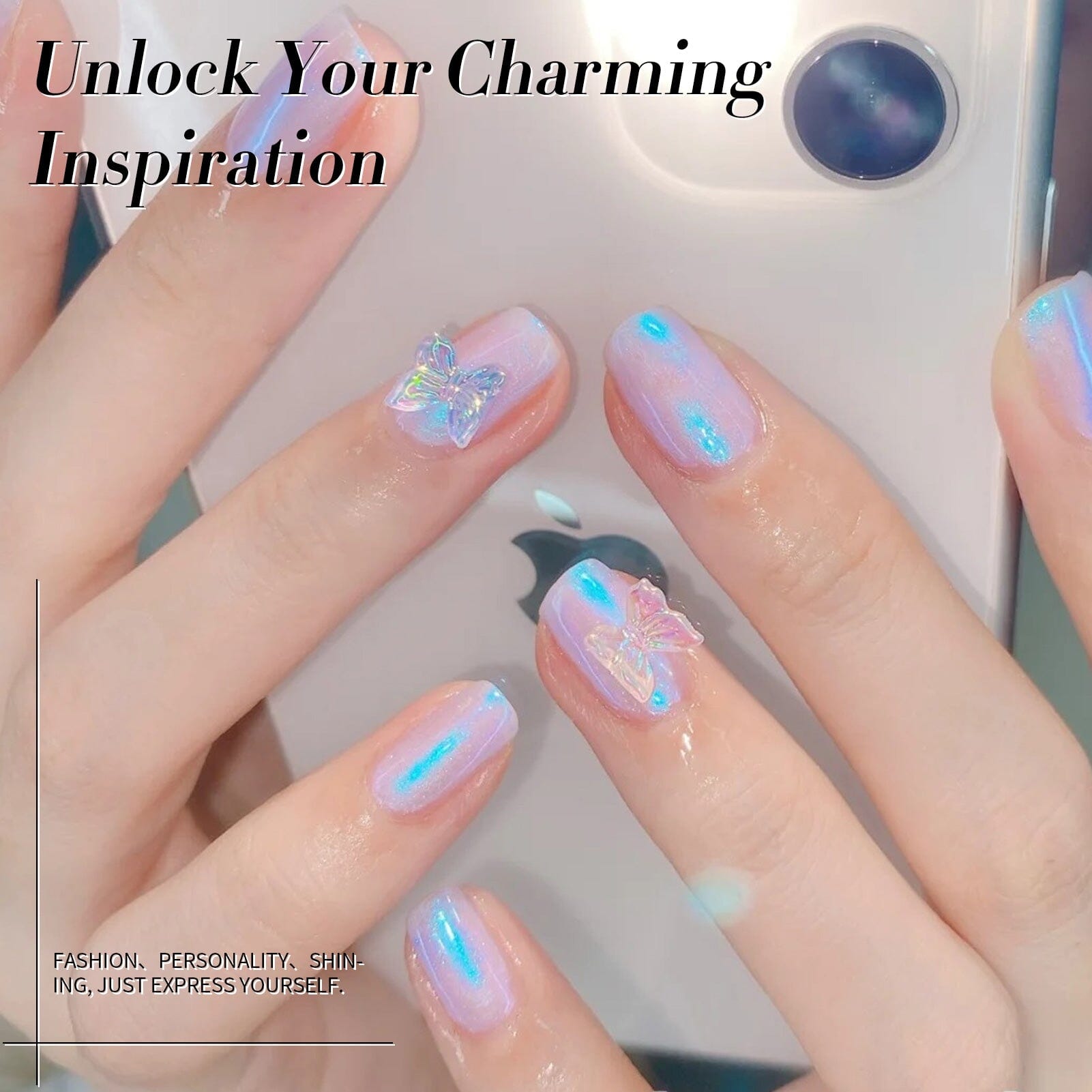 BORN PRETTY Aurora Gel Sea Tears JG02 15ml Gel Nail Polish BORN PRETTY 