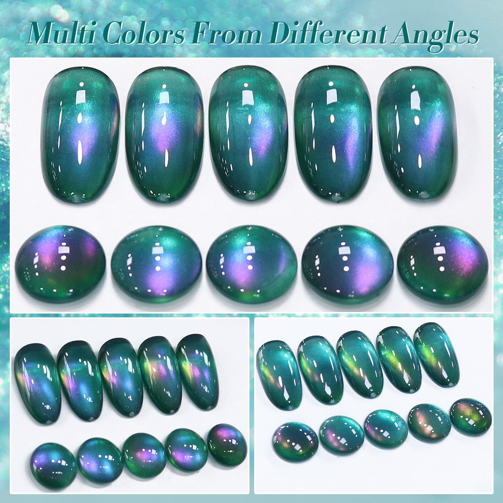 Double Light Cat Magnetic Eye Gel Dreamy Sea 15ml Gel Nail Polish BORN PRETTY 