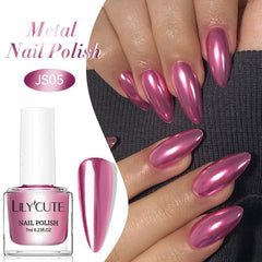 Metal Nail Polish 7ml Nail Polish LILYCUTE JS05 