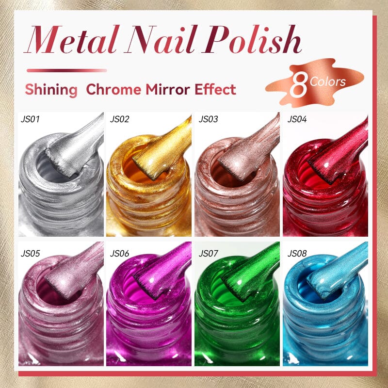 Metal Nail Polish 7ml Nail Polish LILYCUTE 