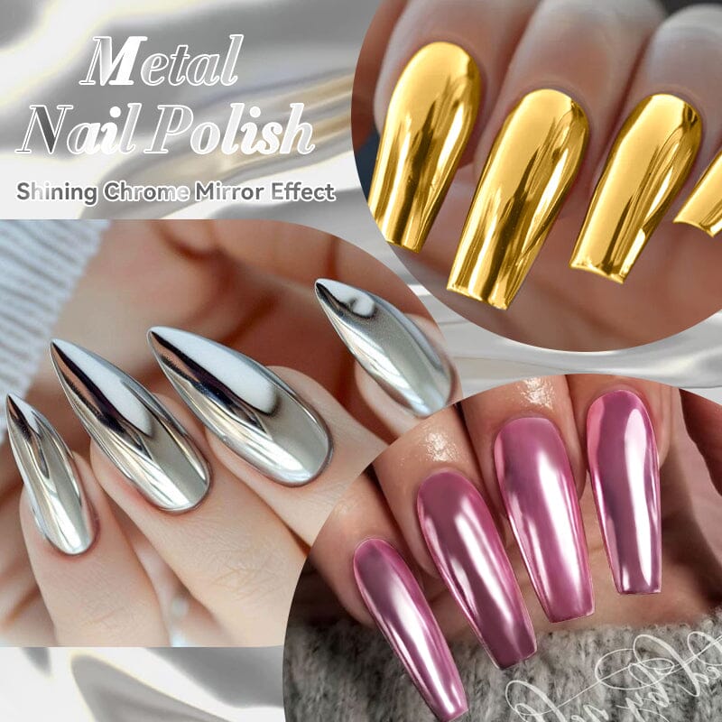 Metal Nail Polish 7ml Nail Polish LILYCUTE 