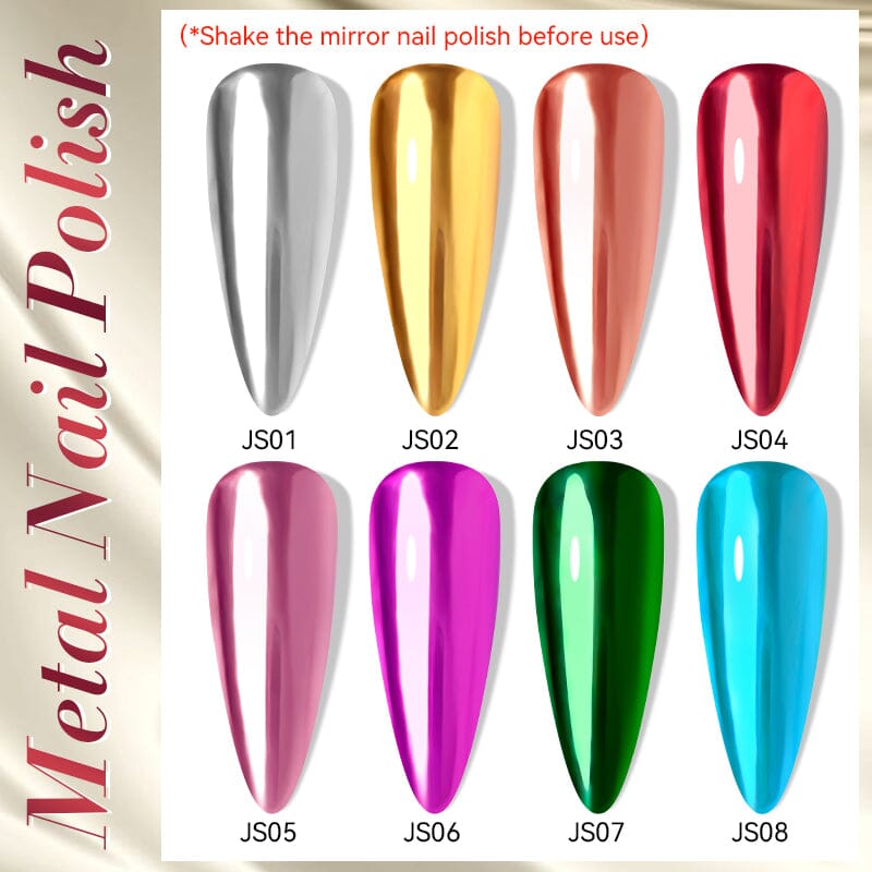 Metal Nail Polish 7ml Nail Polish LILYCUTE 