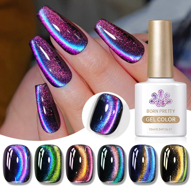 9D Cat Magnetic Gel Polish 10ml Gel Nail Polish BORN PRETTY 