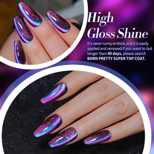 6 Colors 9D Cat Magnetic Gel Polish Set Polaris 7ml Gel Nail Polish BORN PRETTY 