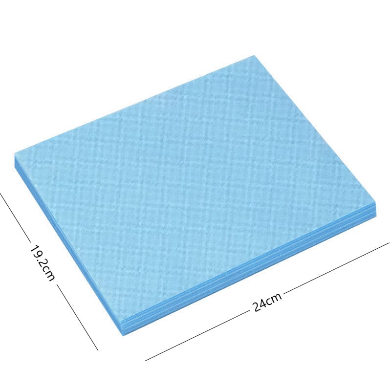 100pcs Manicure Machine Dust Filter Paper Blue Tools & Accessories No Brand 