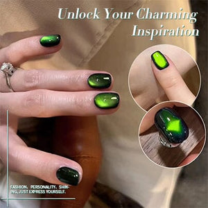 9D Cat Magnetic Gel Polish MY34 Wormhole 10ml Gel Nail Polish BORN PRETTY 