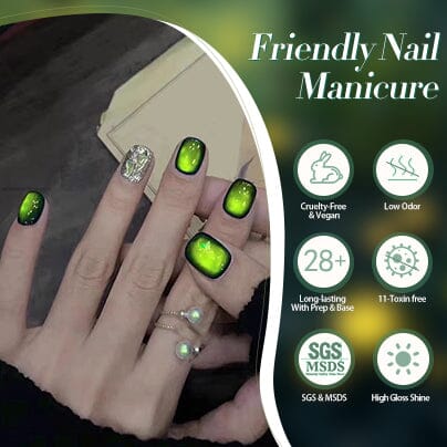 9D Cat Magnetic Gel Polish MY34 Wormhole 10ml Gel Nail Polish BORN PRETTY 