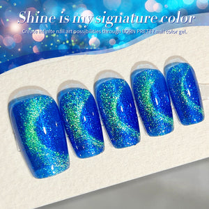 Blue Cat Magnetic Gel Polish MY44 Interstellar 15ml Gel Nail Polish BORN PRETTY 