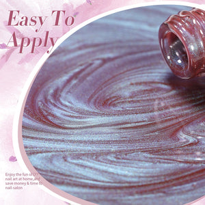 Pink Cat Magnetic Gel Polish MY46 Hyacinth 15ml Gel Nail Polish BORN PRETTY 