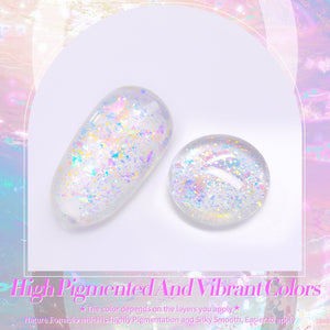 Glitter Gel Polish SG01 Rippling Dream 15ml Gel Nail Polish BORN PRETTY 