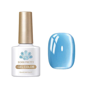 Glass Cat Magnetic Gel Freedom Land MY55 10ml Gel Nail Polish BORN PRETTY 