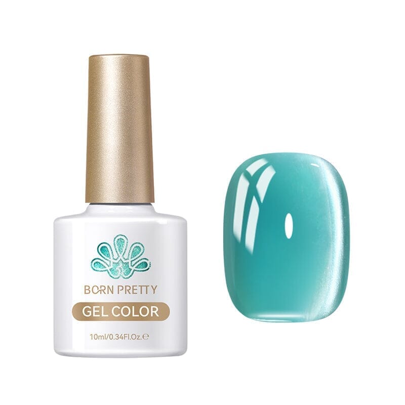 Glass Cat Magnetic Gel Polish Freedom Land 10ml Gel Nail Polish BORN PRETTY MY56 