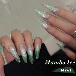 Glitter Cat Magnetic Gel Polish Mambo Ice 10ml Gel Nail Polish BORN PRETTY MY61 