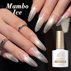 Glitter Cat Magnetic Gel Polish Mambo Ice 10ml Gel Nail Polish BORN PRETTY 