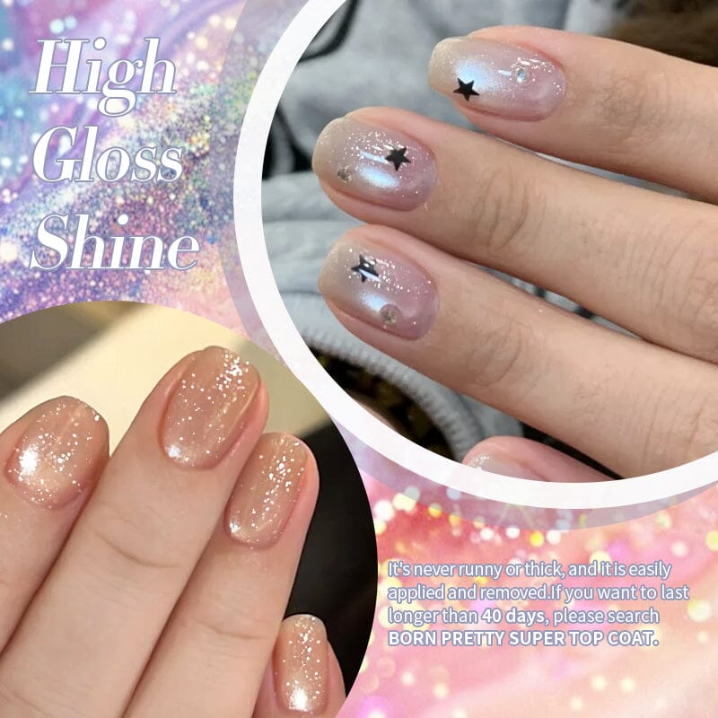 Mambo Ice Glitter Cat Magnetic Gel Polish 10ml Gel Nail Polish BORN PRETTY 