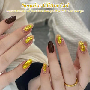 Glitter Sequins Gel Polish SG05-SG16 10ml Gel Nail Polish BORN PRETTY 