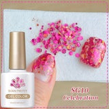 Glitter Sequins Gel Polish SG05-SG16 10ml Gel Nail Polish BORN PRETTY SG10 Celebration 