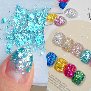 Glitter Sequins Gel Polish SG05-SG16 10ml Gel Nail Polish BORN PRETTY 