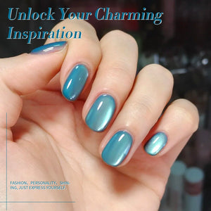 6 Colors Blue Lover Cat Magnetic Gel Polish Set 7ml Gel Nail Polish BORN PRETTY 