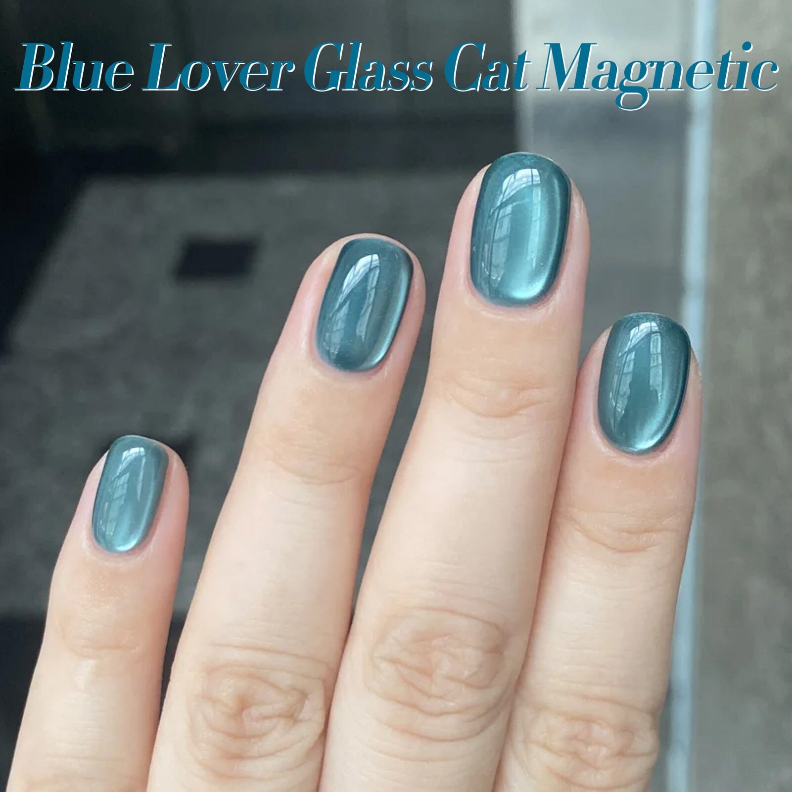 6 Colors Blue Lover Cat Magnetic Gel Polish Set 7ml Gel Nail Polish BORN PRETTY 