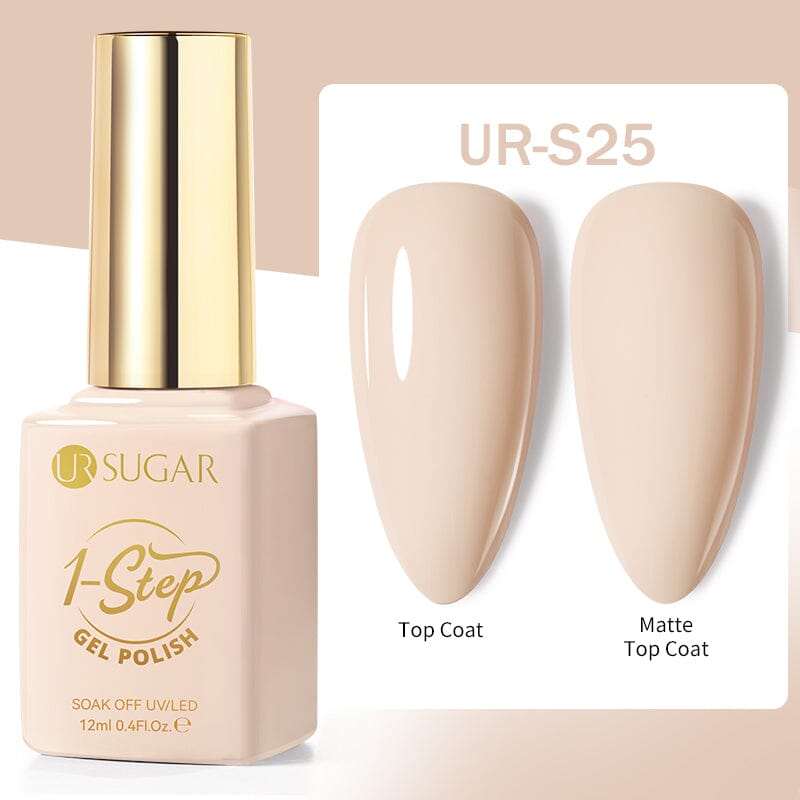 1 Step Gel Polish 12ml Gel Nail Polish UR SUGAR UR-S25 