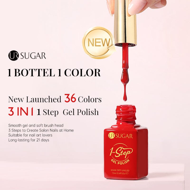 1 Step Gel Polish 12ml Gel Nail Polish UR SUGAR 