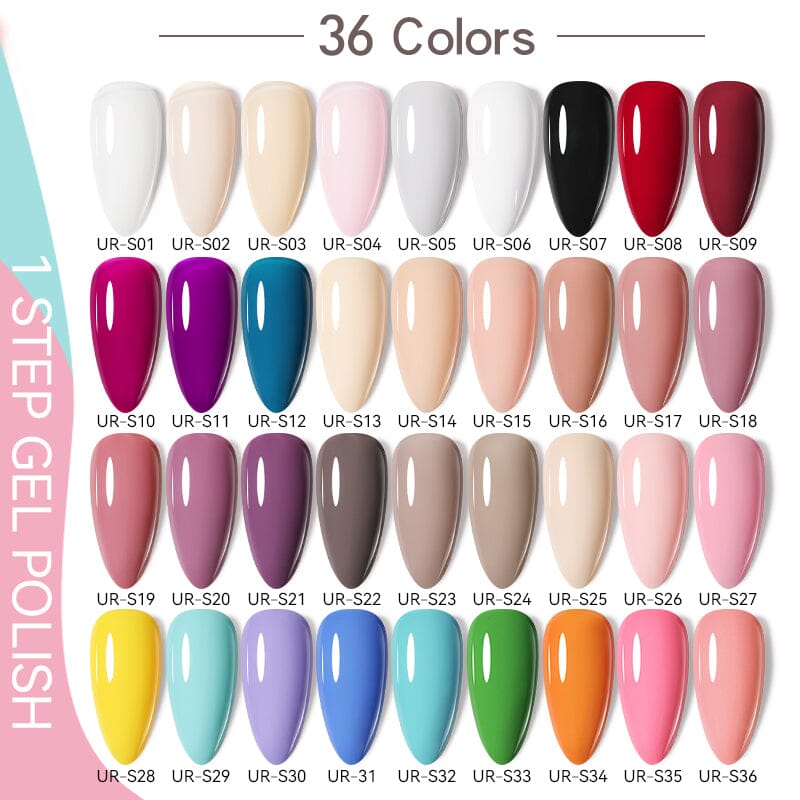 1 Step Gel Polish 12ml Gel Nail Polish UR SUGAR 