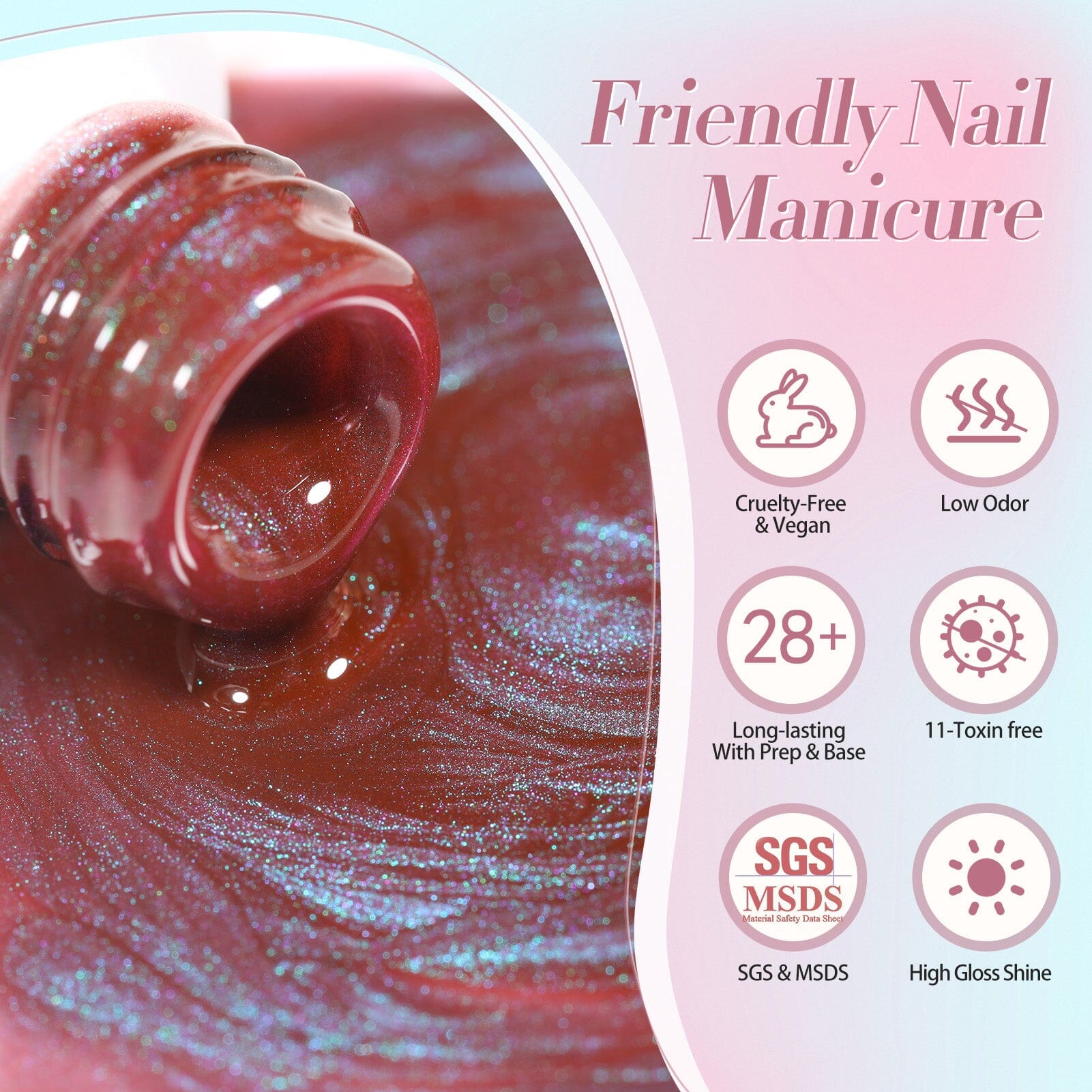 Brown Green Cat Magnetic Gel Polish MY135 Firefly 15ml Gel Nail Polish BORN PRETTY 