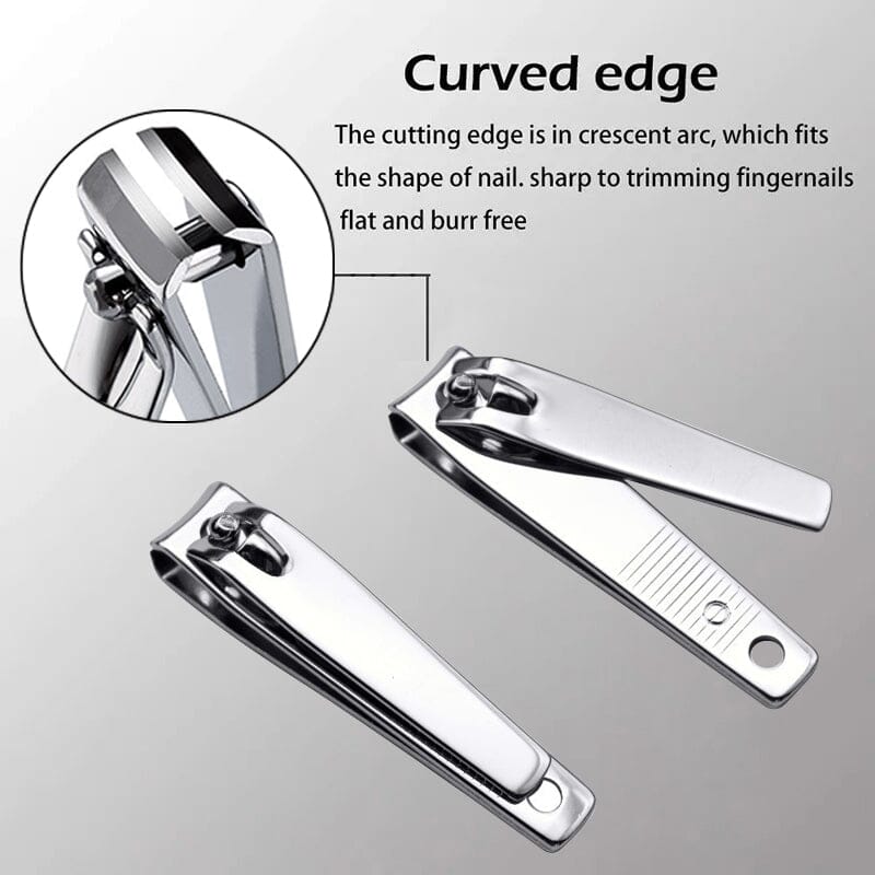 Stainless Steel Nail Clippers Tools & Accessories No Brand 