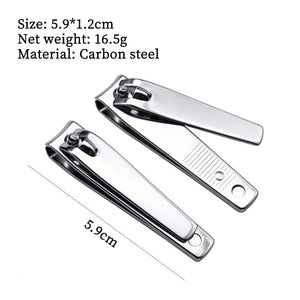 Stainless Steel Nail Clippers Tools & Accessories No Brand 
