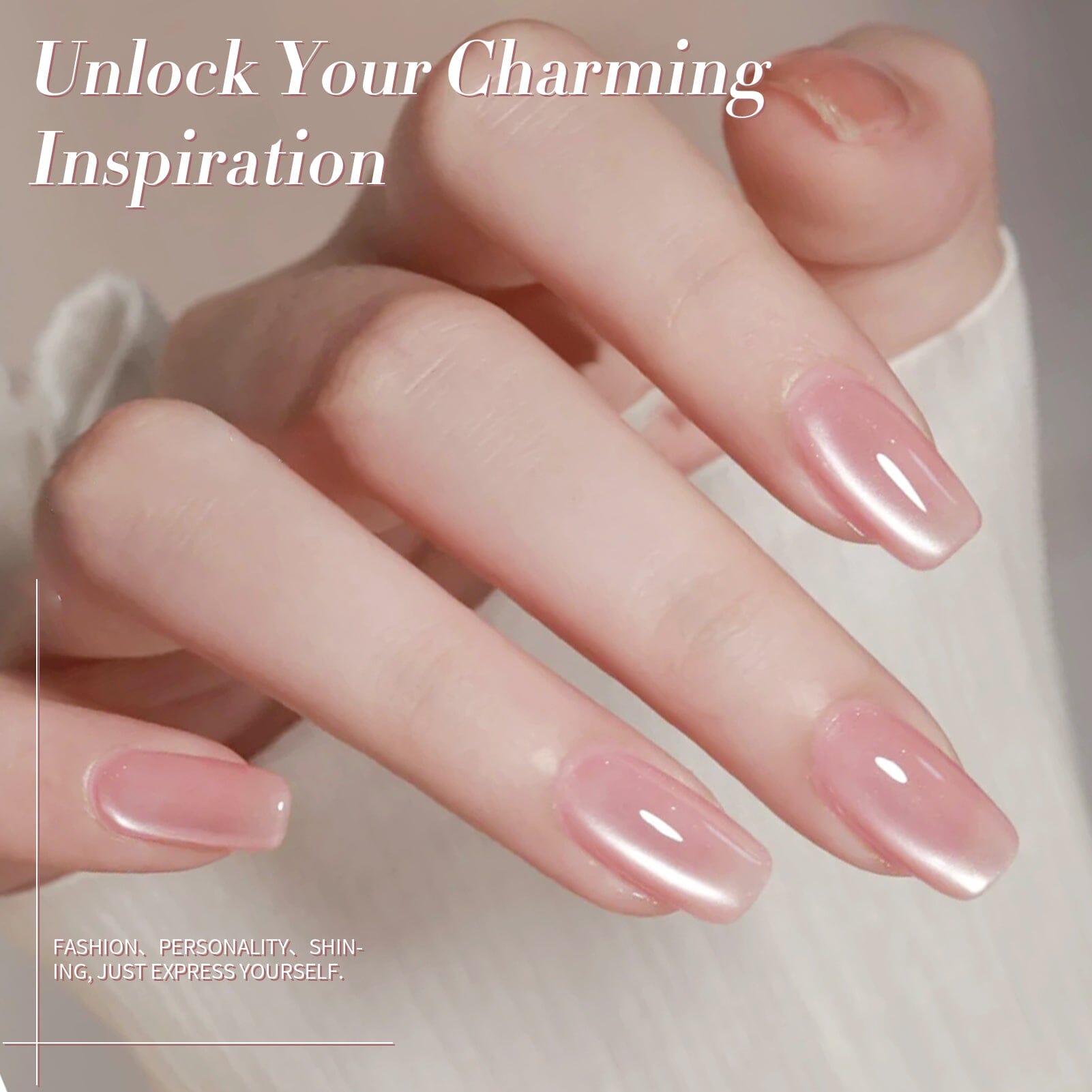 6 Colors Water Light Cat Magnetic Gel Polish Set M38 Chance 7ml Gel Nail Polish BORN PRETTY 