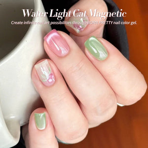 6 Colors Water Light Cat Magnetic Gel Polish Set M38 Chance 7ml Gel Nail Polish BORN PRETTY 
