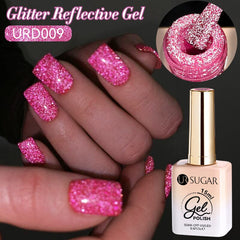 Glitter Reflective Gel URD009 15ml Gel Nail Polish UR SUGAR 