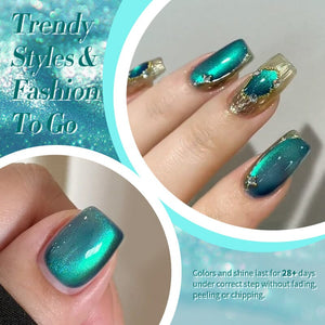 Cat Magnetic Gel Polish MY25 Dreamy Sea 10ml Gel Nail Polish BORN PRETTY 