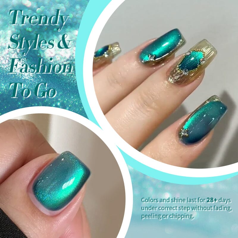 Cat Magnetic Gel Polish MY25 Dreamy Sea 10ml Gel Nail Polish BORN PRETTY 