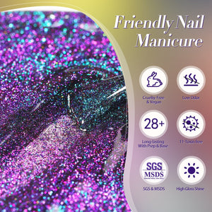 6 Colors Chameleon Nail Gel Polish S24 Infinity 7ml Gel Nail Polish BORN PRETTY 