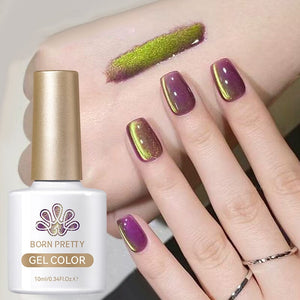 Purple Colored Cat Magnetic Gel Polish MY270 Honey Trap 10ml Gel Nail Polish BORN PRETTY 
