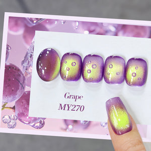 Purple Colored Cat Magnetic Gel Polish MY270 Honey Trap 15ml Gel Nail Polish BORN PRETTY 
