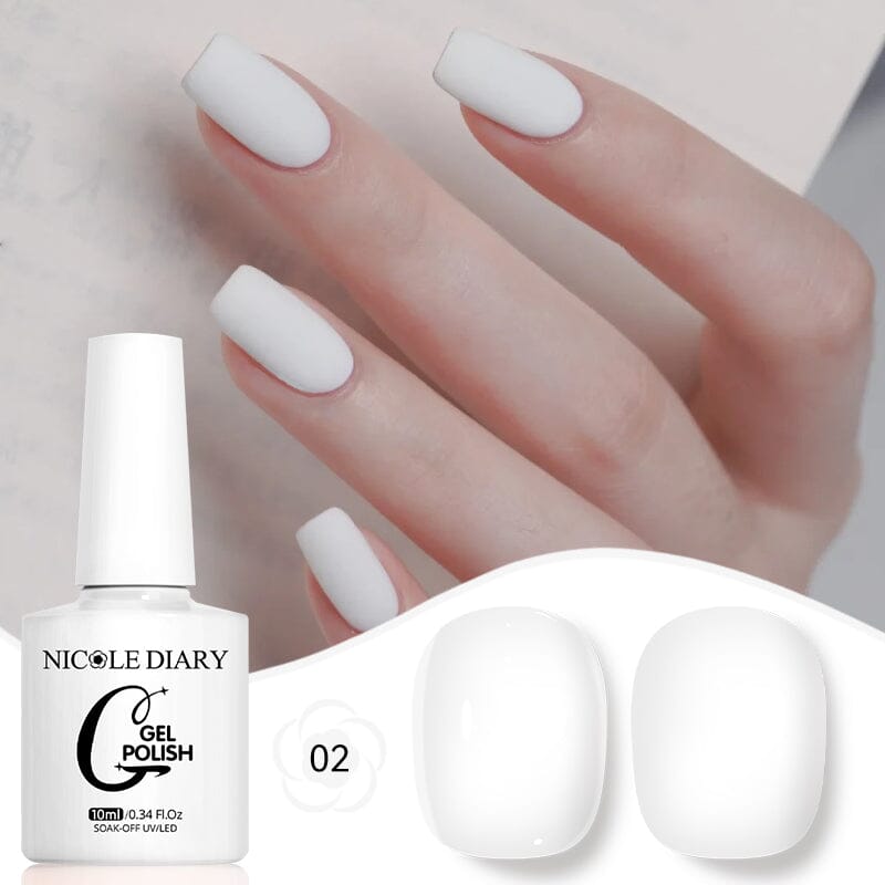 Color Gel Polish 10ml Gel Nail Polish NICOLE DIARY 02 