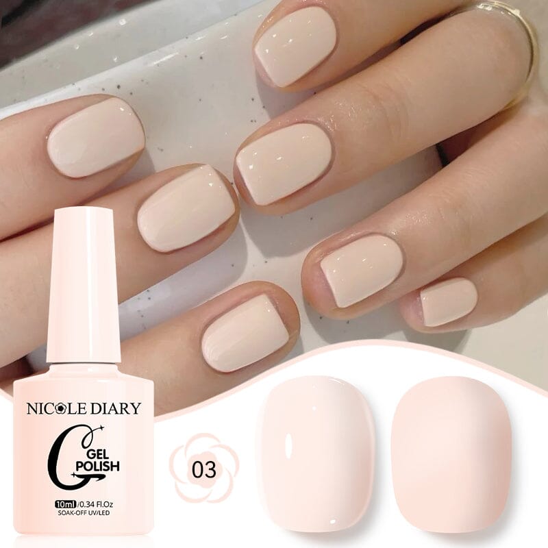 Color Gel Polish 10ml Gel Nail Polish NICOLE DIARY 