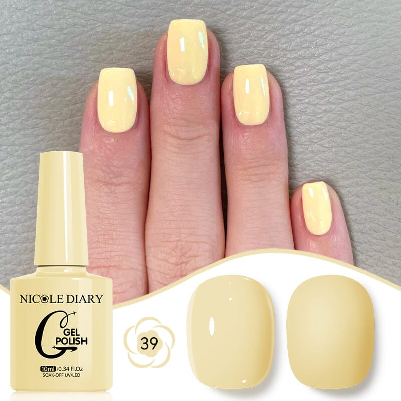 Color Gel Polish 10ml Gel Nail Polish NICOLE DIARY 39 