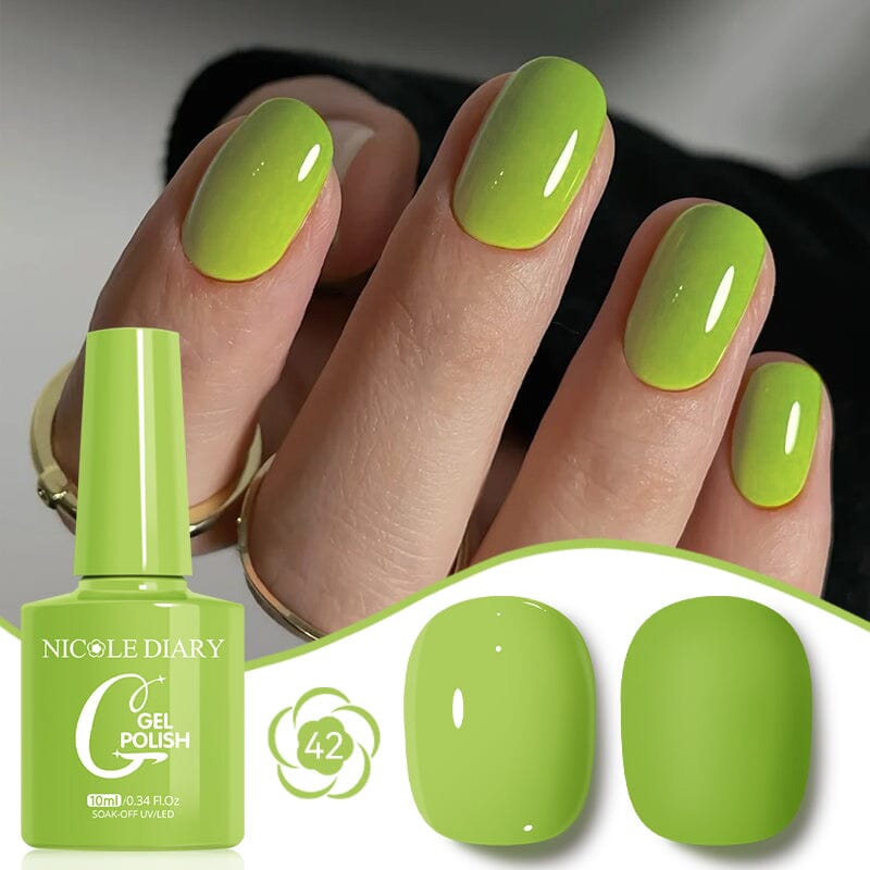 Color Gel Polish 10ml Gel Nail Polish NICOLE DIARY 42 